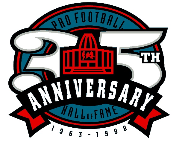 National Football League 1998 Anniversary Logo vinyl decal